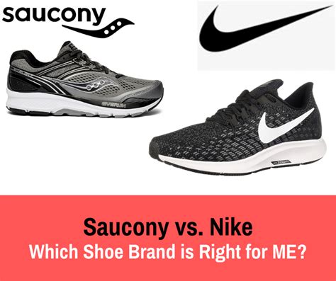 saucony vs nike